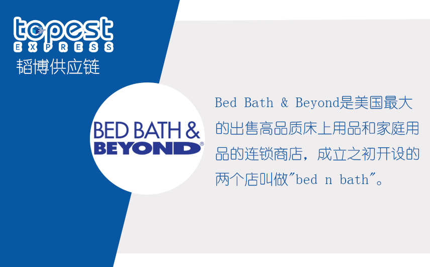 Bed Bath &Beyond本土帐号